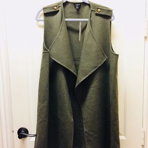 Talbots long vest
